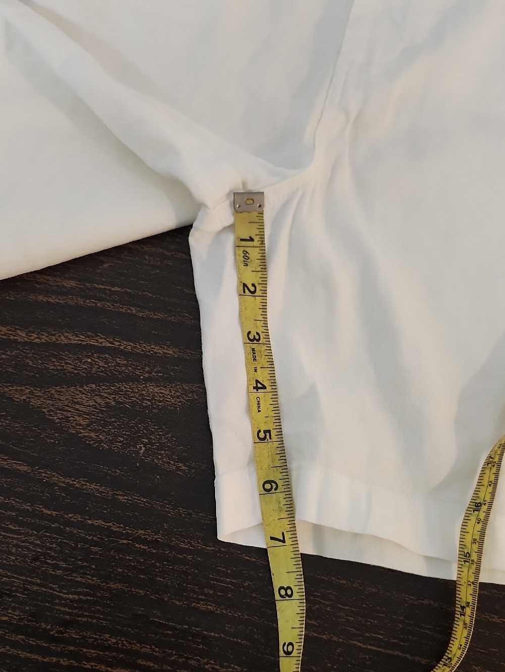 Sundance Linen Cargo Shorts White Sz 14 - Picture 6 of 8